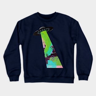 Little Green Visitors Crewneck Sweatshirt